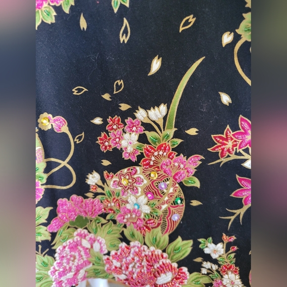 Handmade Beaded Pinup Style Dress, VGUC, Size M - Picture 4 of 10